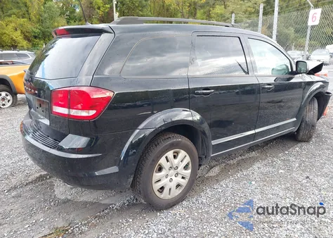 2018 Dodge Journey Se Awd z USA, uszkodzony, nr VIN 3C4PDDAG0JT510035